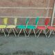6 chaises vintage Henriette