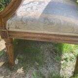 Banquette - Boudoir Sofa in Wood - Louis XVI Period