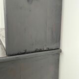 Sideboard - showcase 2 old body in blackened wood