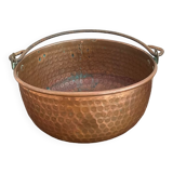 Copper basin with handle