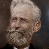 Pastel portrait, early twentieth century