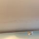 Rectangular porthole wall light in industrial/70s style frosted glass