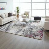 Multicolored rug