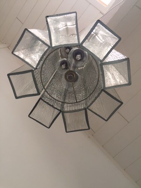 Suspension Doria in glass