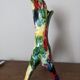 Vase tripode zoomorphe en céramique A. Dressinval