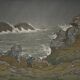 Lithograph by Henri Rivière The Fairytale Hours - The Storm