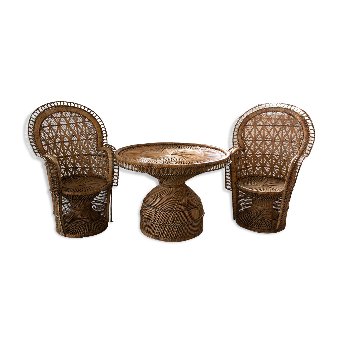 Emmanuelle rattan lounge set