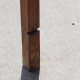 High side table in oak