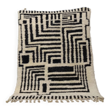 Handmade wool rug Morocco 3 x 2 m