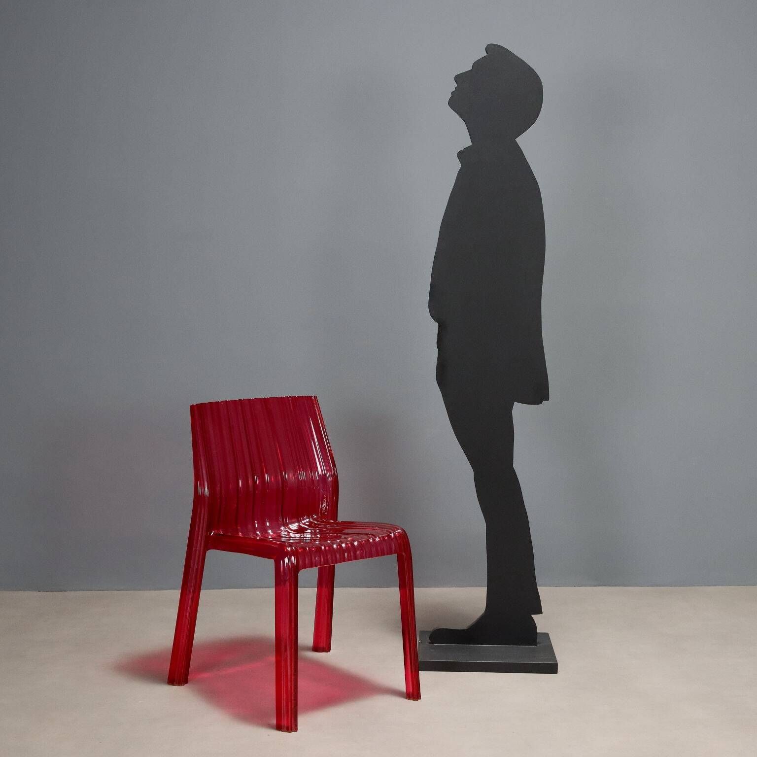Original vintage Kartell Frilly chairs designed by Patricia Urquiola in the 2000s