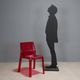 Original vintage Kartell Frilly chairs designed by Patricia Urquiola in the 2000s