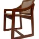 Vintage set of 4 dining chairs webbing beech wood design