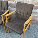 4 armchairs Scandinavian Lounge Chairs 60s Fröscher KG