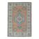 1970s Vintage Turkish Oushak Handmade Wool Cotton Orange  Area Rug 190x275
