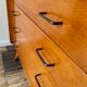 Vintage compass feet commode