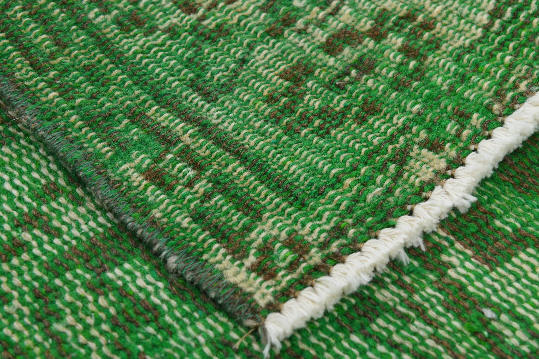 5x8 Shades Of Green Vintage Area Rug, 155x238Cm