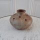 Vase sandstone flowers by Vallauris