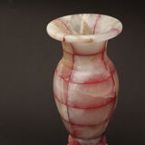 Pink marble vase