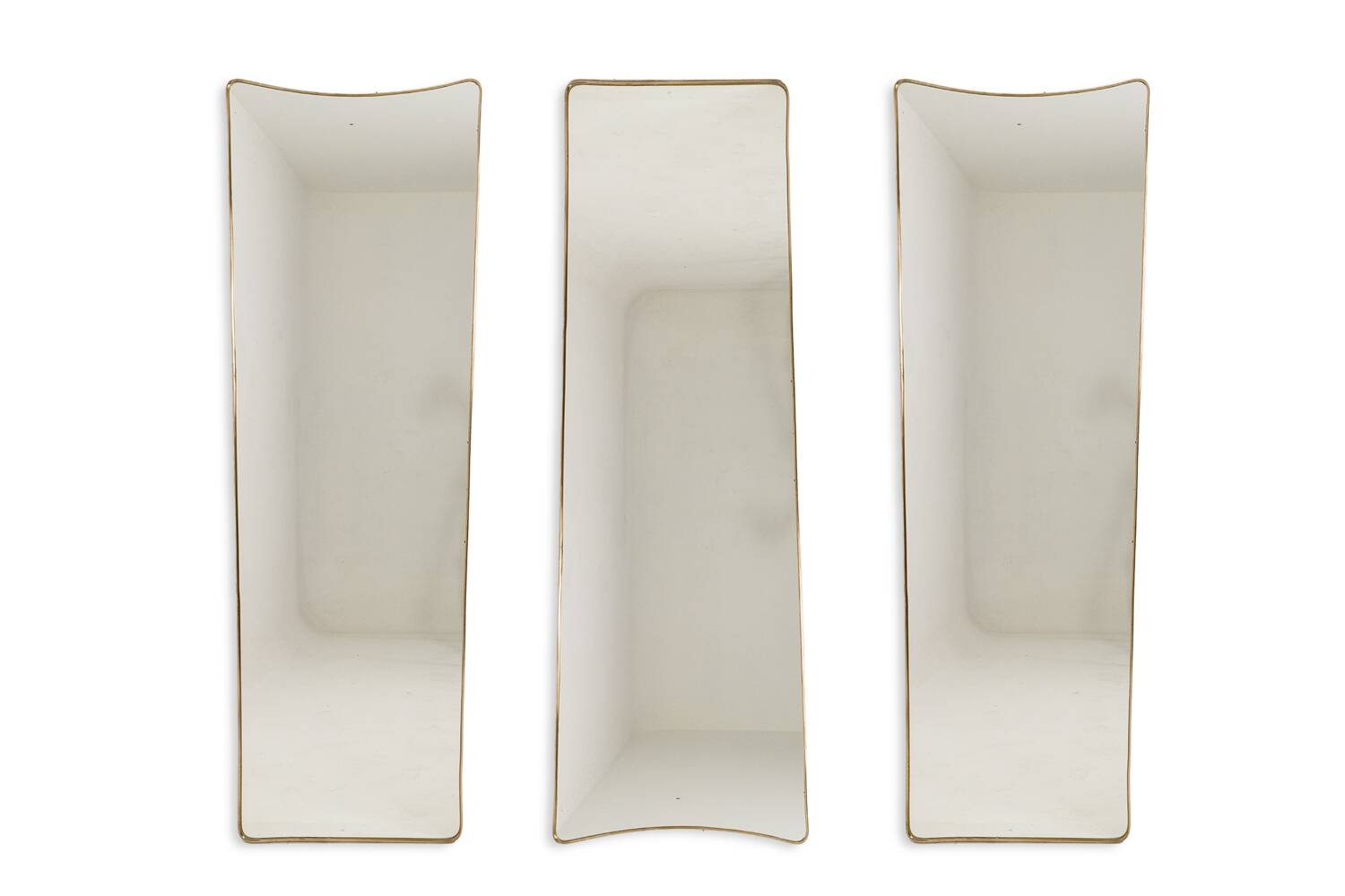 Gio Ponti, in the style of. Triptych. 1980s/90s.