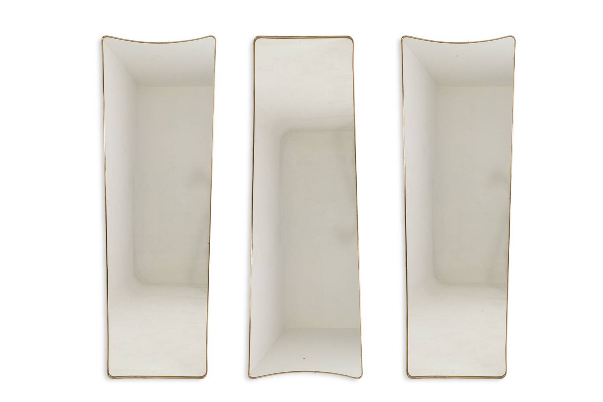 Gio Ponti, in the style of. Triptych. 1980s/90s.