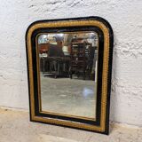Mirror Louis Philippe black and gold