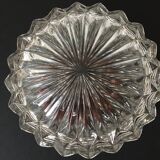 Old worked glass candy box