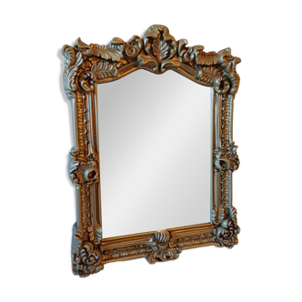 Miroir Rocaille en résine