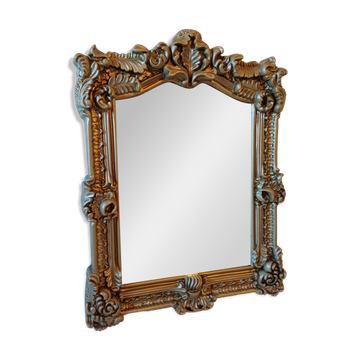 Rocaille resin mirror