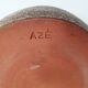 Ceramic vase Signed Azé / JC ? Height 20.5cm
