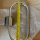 Porte serviette vintage métal argenté