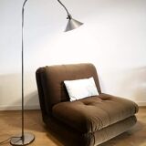 Floor lamp in chromed metal 70