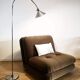 Floor lamp in chromed metal 70