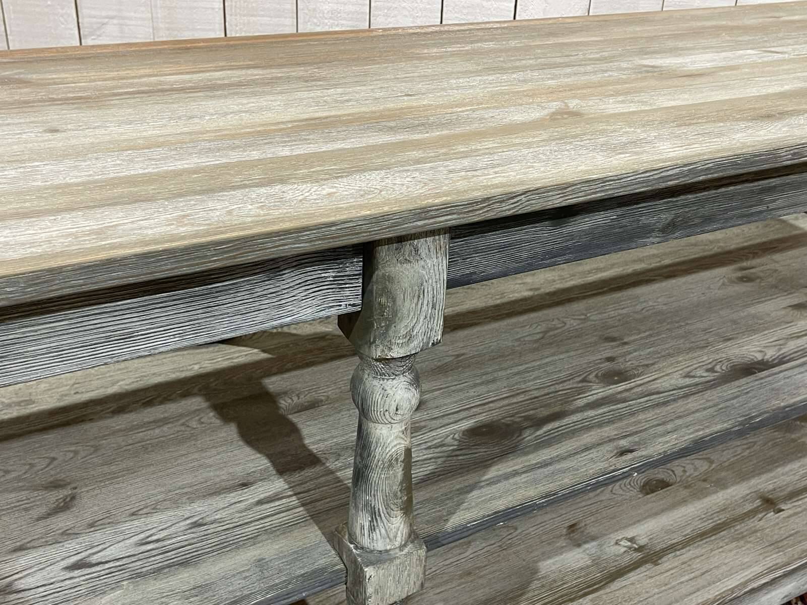 20th century draper's table in fir