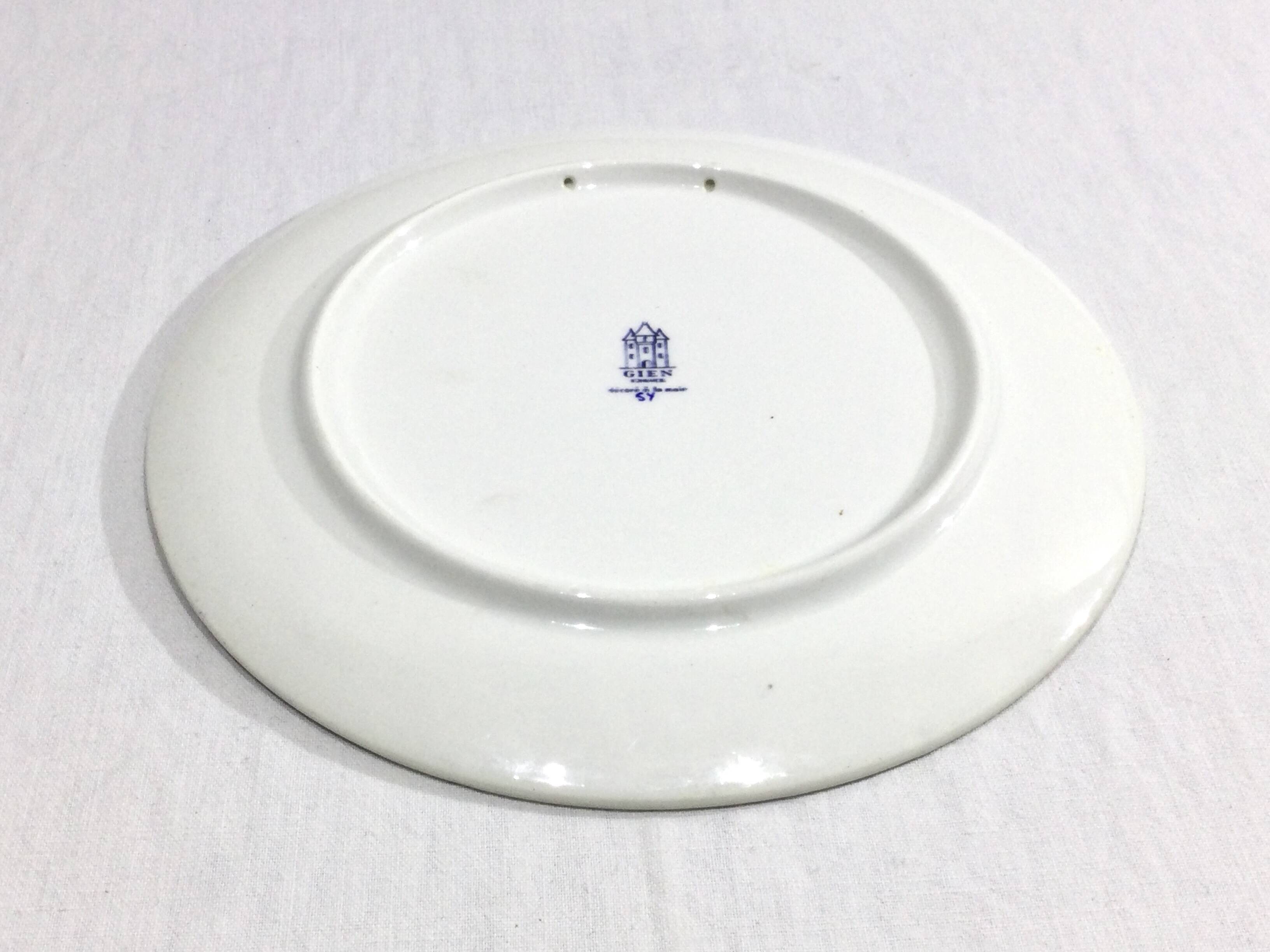 Gien – Round dish Cashmere model