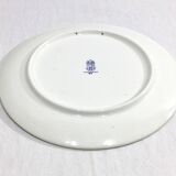Gien – Plat rond modèle Cachemire