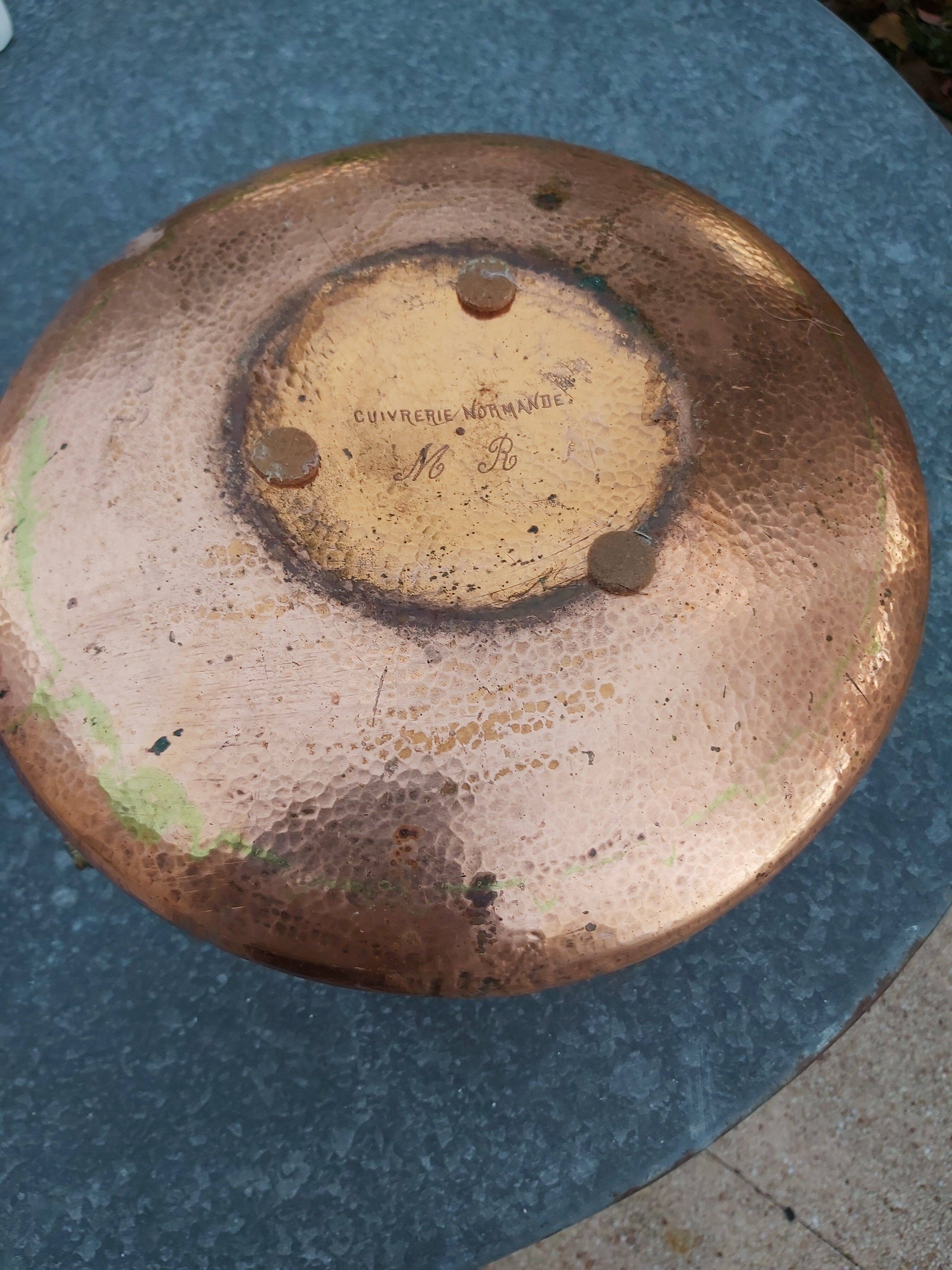 Norman copper pot cache