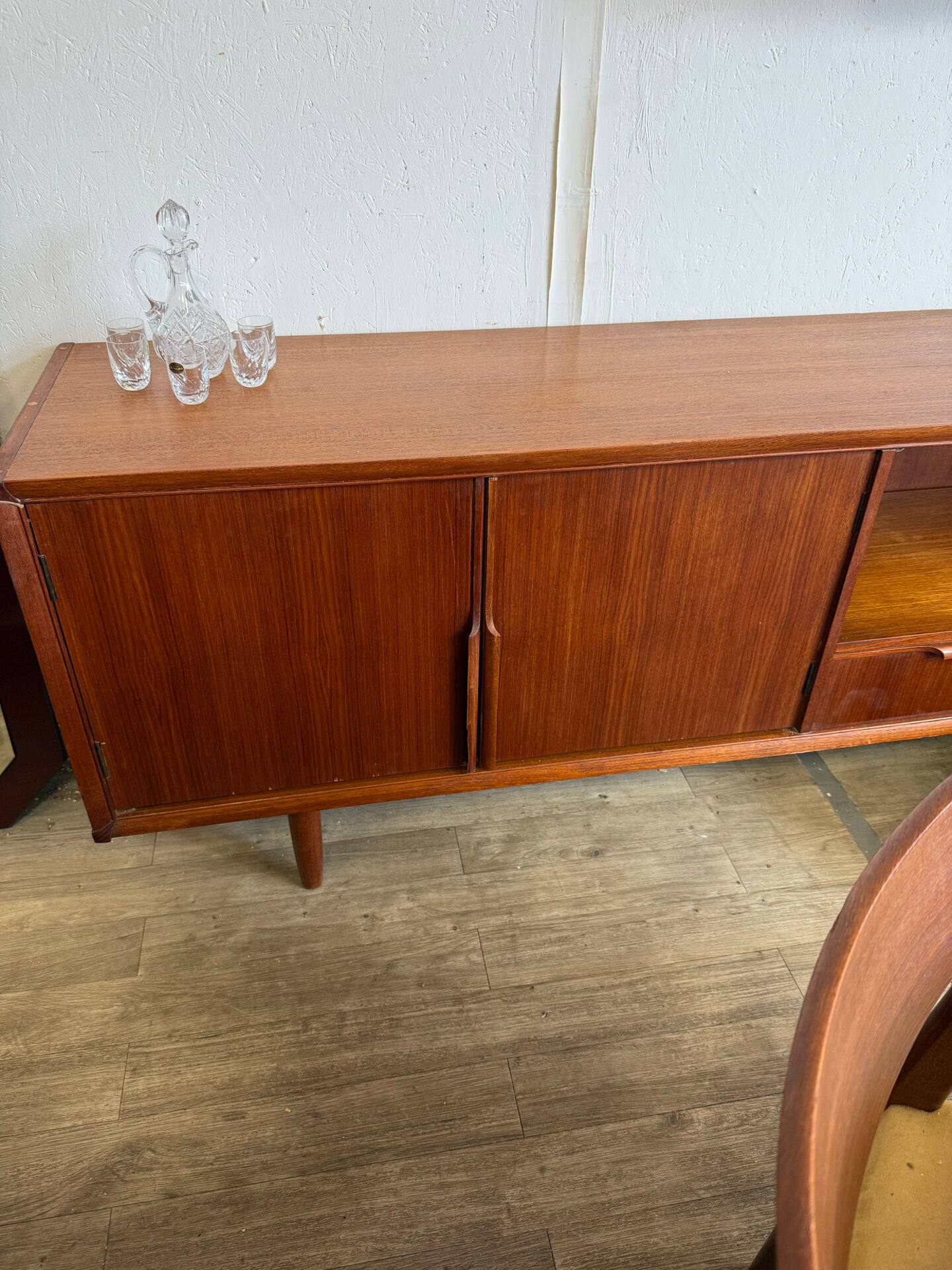 Scandinavian teak sideboard from the 1970s.