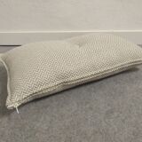 Pouf and its Sanderson cotton cushion
