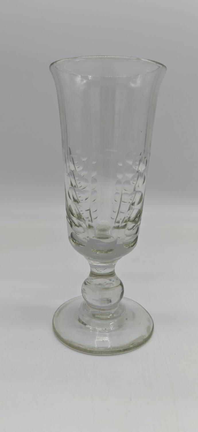 Large 19th century absinthe glass