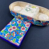 Longwy earthenware ashtray