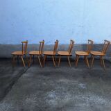 Bistro chair with bars from the 60s and 70s