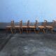 Chaise de bistrot à  barreaux années 60-70