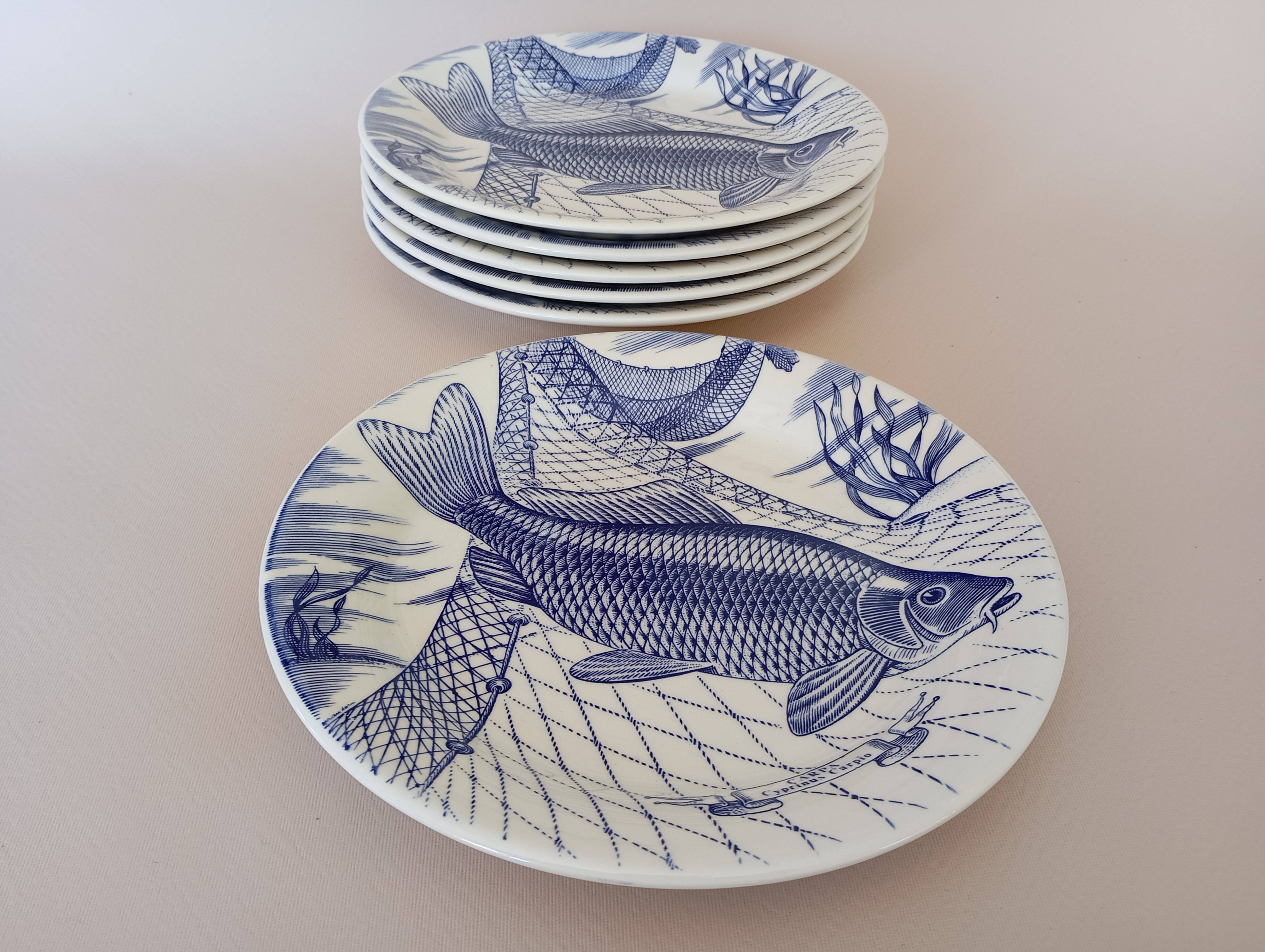 6 English Ironstone Tableware dinner plates