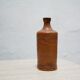 Bottle vintage glazed terracotta vase