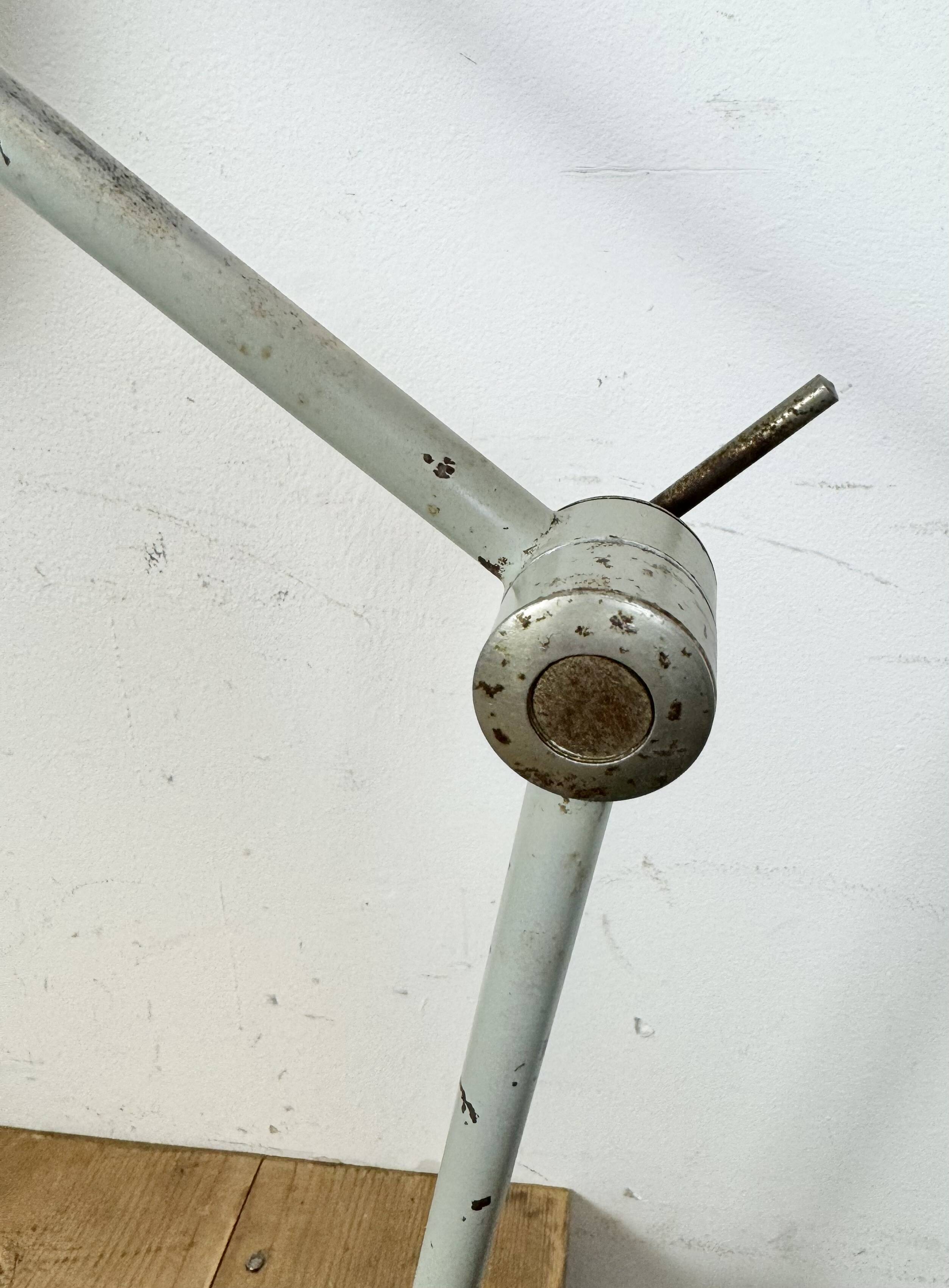 Grey Industrial Table Lamp from Elektrosvit, 1970s