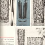 Triangular Vase Moravia by Vladislav Urban / Rosice / Czech Republic / 1968