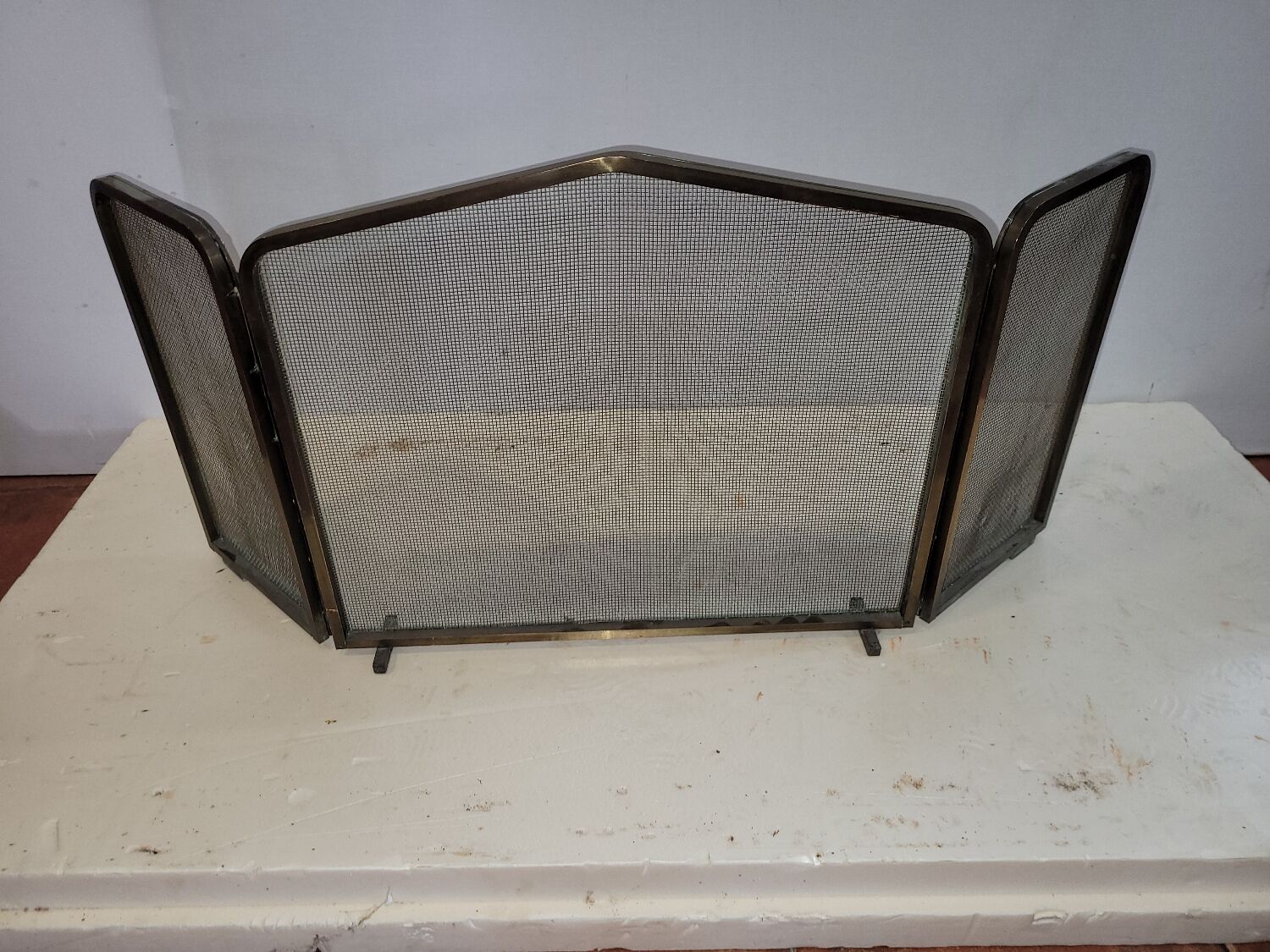 Brass chimney firewall