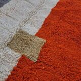 Moroccan rug in natural wool 2.5 x 1.5 m