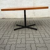 Vintage Adjustable Table Coffee Side Metal Construction 60s Mid Century