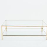 Table basse bronze J.T. Lepelletier pour Broncz vers 1960